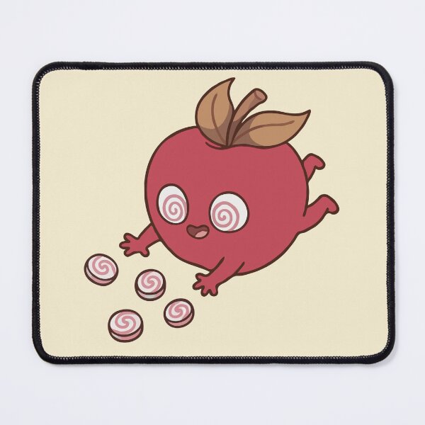 Item preview, Red Apple Hypnotic Spiral Eyes with Magic Swirl Candy designed and sold by Catzura.