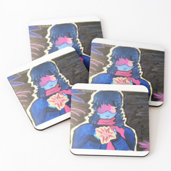 Item preview, Vibrant Marker Indie Game Character Portrait designed and sold by SunsetEchoes.