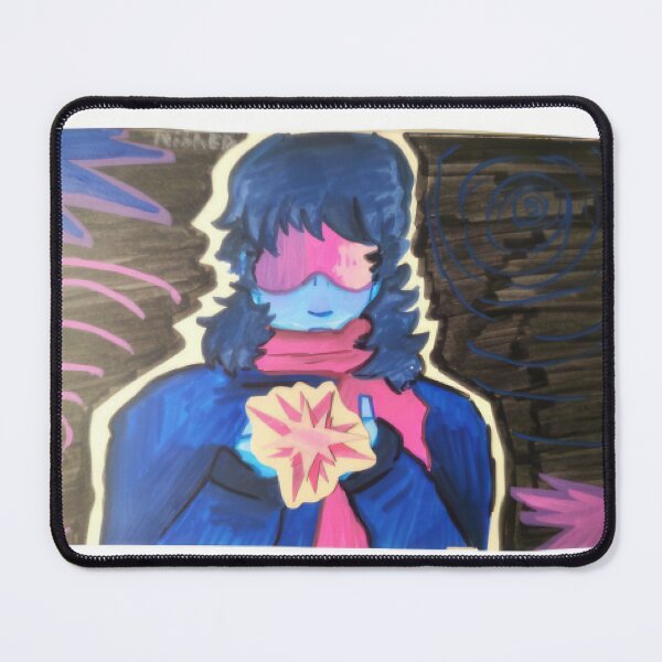 Item preview, Vibrant Marker Indie Game Character Portrait designed and sold by SunsetEchoes.