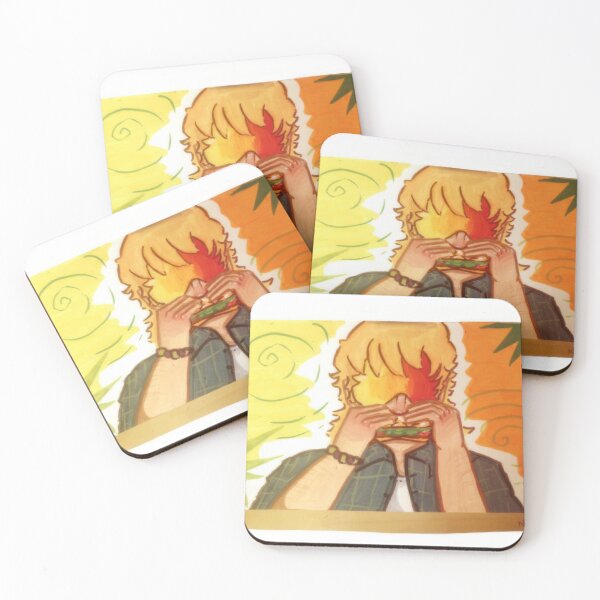 Item preview, Stylized Character Eating a Sandwich Marker Art designed and sold by SunsetEchoes.