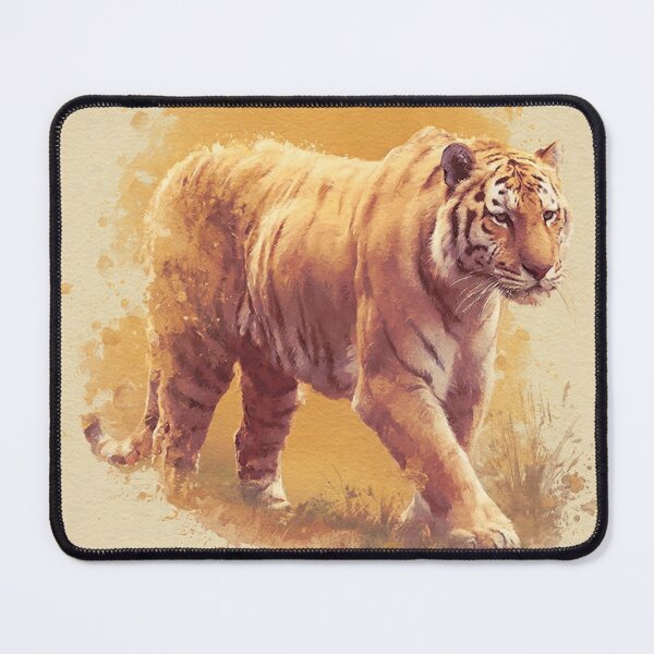 Item preview, Golden Tabby Tiger illustration #2 designed and sold by Helios Be. Lavsh.