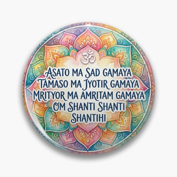 Item preview, Asato Ma Mantra designed and sold by shantilovesart.