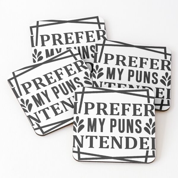 Item preview, I Prefer My Puns Intended Funny Pun Lover Shirt designed and sold by GraphicGlowTeesStore.