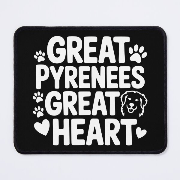Item preview, Great Pyrenees Great Heart designed and sold by theartfulaspie.