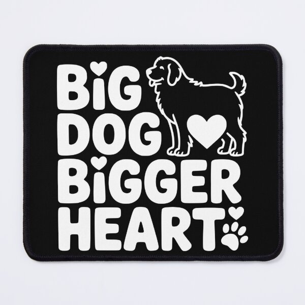 Item preview, Big Dog Bigger Heart designed and sold by theartfulaspie.
