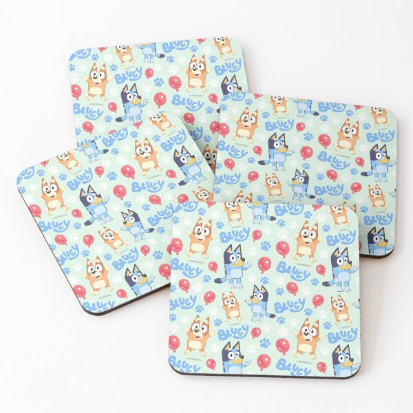 Item preview, The Blue Dog Kids Cartoon Mint Green designed and sold by Pretty Things Online.