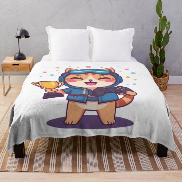 Item preview, Cat Powered Gaming Sticker designed and sold by Stylestickers55.