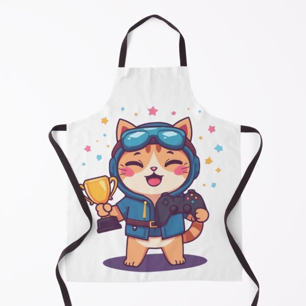 Item preview, Cat Powered Gaming Sticker designed and sold by Stylestickers55.