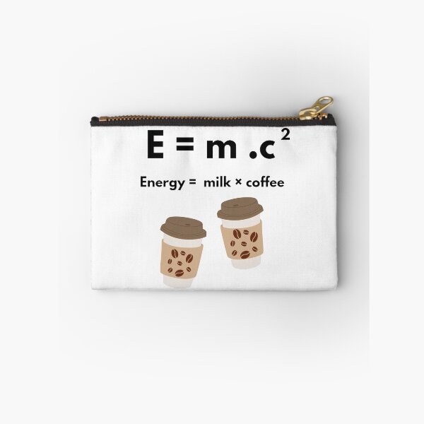 Item preview, E=mc² Energy equals Milk and Coffee Physics. designed and sold by GeminiArts Studio .