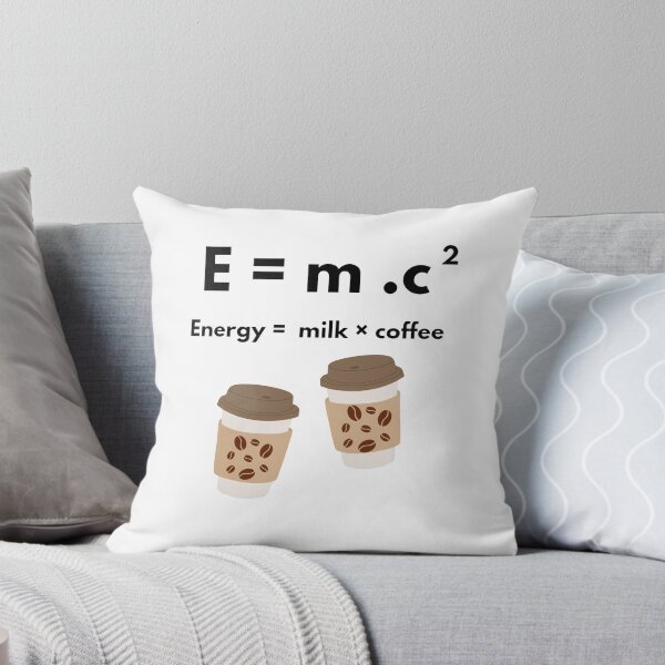 Item preview, E=mc² Energy equals Milk and Coffee Physics. designed and sold by GeminiArts Studio .