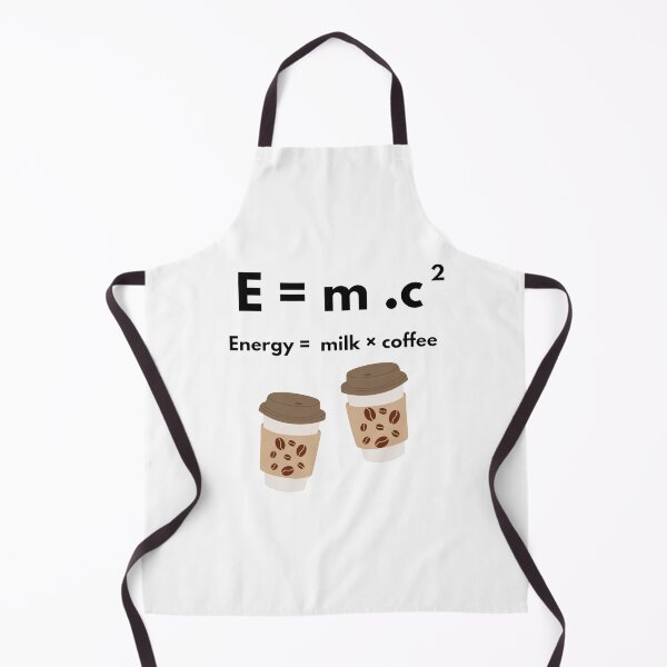 Item preview, E=mc² Energy equals Milk and Coffee Physics. designed and sold by GeminiArts Studio .