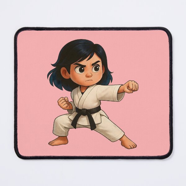 Item preview, Cute Karate Girl designed and sold by blindninja.
