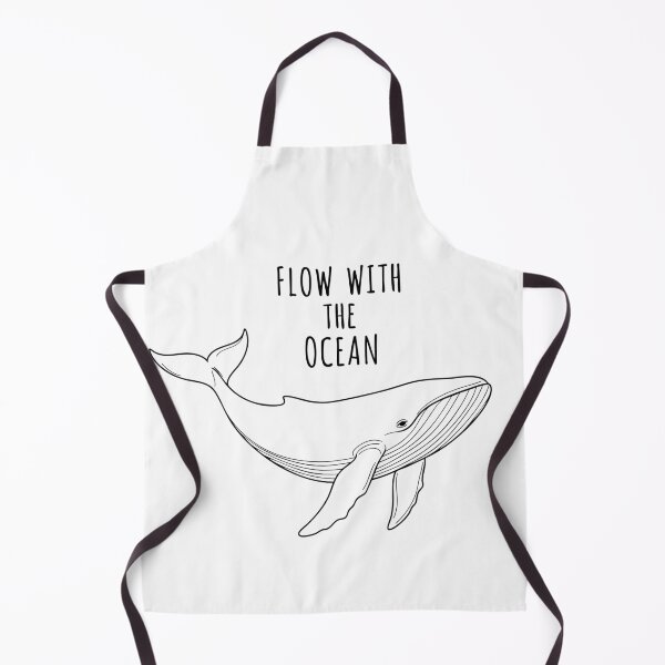 Item preview, Minimalist Whale Flow With The Ocean Line Art designed and sold by Orviona.
