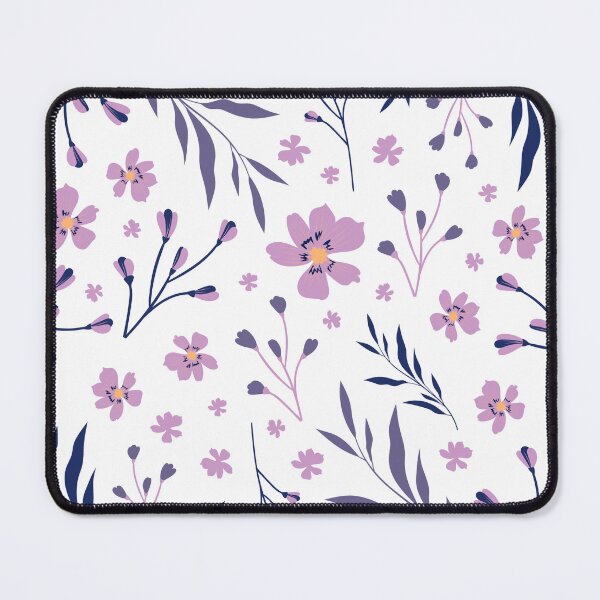 Item preview, Dainty Purple Floral Pattern Aesthetic Lilac Flower Design designed and sold by GeoandHome.