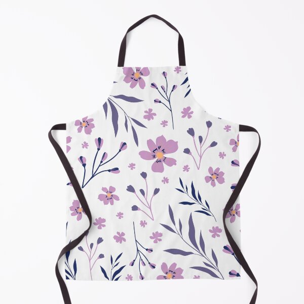 Item preview, Dainty Purple Floral Pattern Aesthetic Lilac Flower Design designed and sold by GeoandHome.
