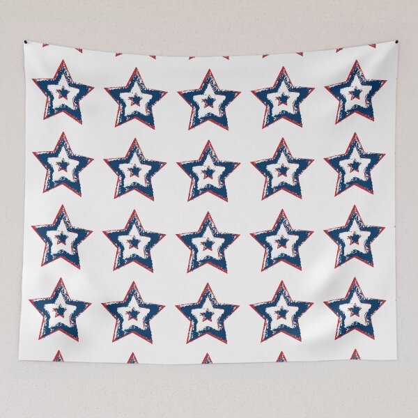 Item preview, Red, White & Blue Stars designed and sold by PSCSCo.