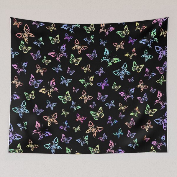 Item preview, Rainbow Butterflies  designed and sold by Sartoris Art.
