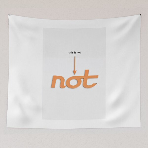 Item preview, This Is Not Not Paradox Graphic Print designed and sold by Bart4jesus.