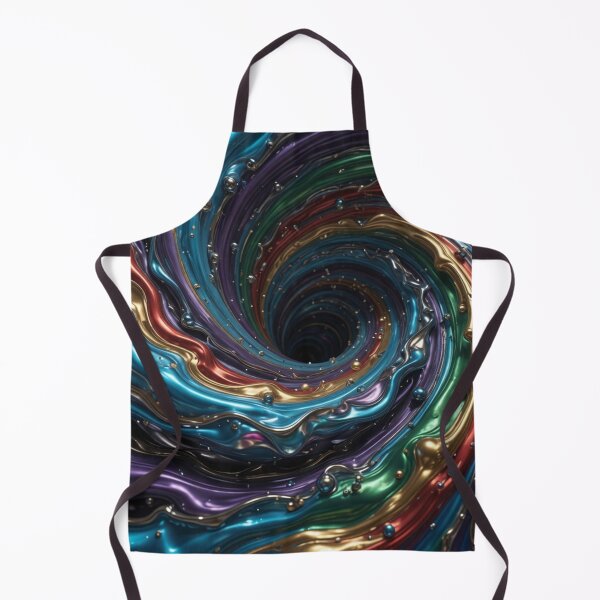 Item preview, Rainbow Metallic Liquid Swirl designed and sold by Pioneer Spirit Market.