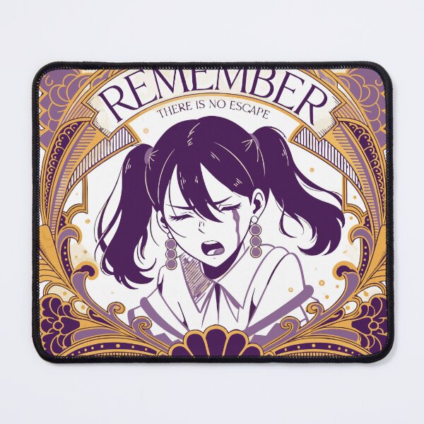 Item preview, Retro Sad Anime Girl Moon Frame Sticker designed and sold by inkfusionhub99.