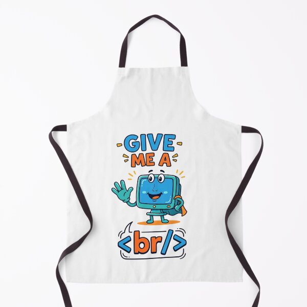 Item preview, Give Me A <br/> – Funny HTML Coding Pun Design designed and sold by DesignsCreative.
