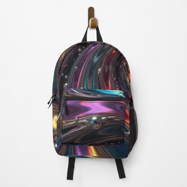 Item preview, Iridescent Rainbow Metallic Liquid Swirl designed and sold by Pioneer Spirit Market.