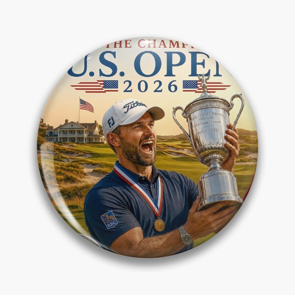 Item preview, Wyndham Clark wins 2026 U.S. OPEN - USA Celebration 250th Anniversary 1776 to 2026 designed and sold by DBM Photo Art 1.