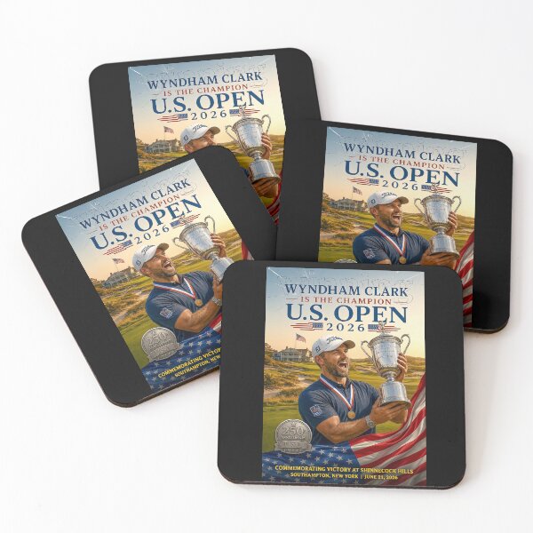 Item preview, Wyndham Clark wins 2026 U.S. OPEN - USA Celebration 250th Anniversary 1776 to 2026 designed and sold by DBM Photo Art 1.