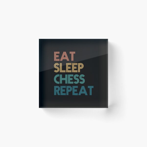 Item preview, Eat Sleep Chess Repeat - Gift For Chess Fans designed and sold by kindxinn.