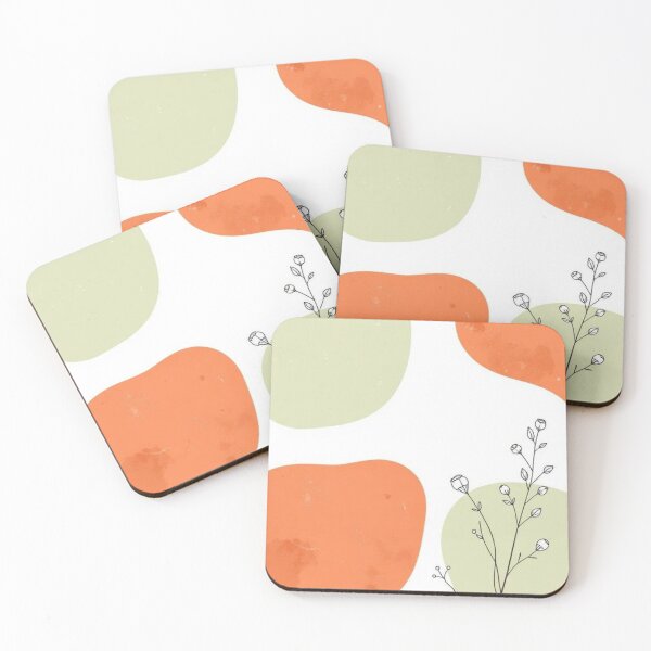 Item preview, Minimalist Boho Botanical Art – Terracotta and Sage Green designed and sold by Zaramodo.