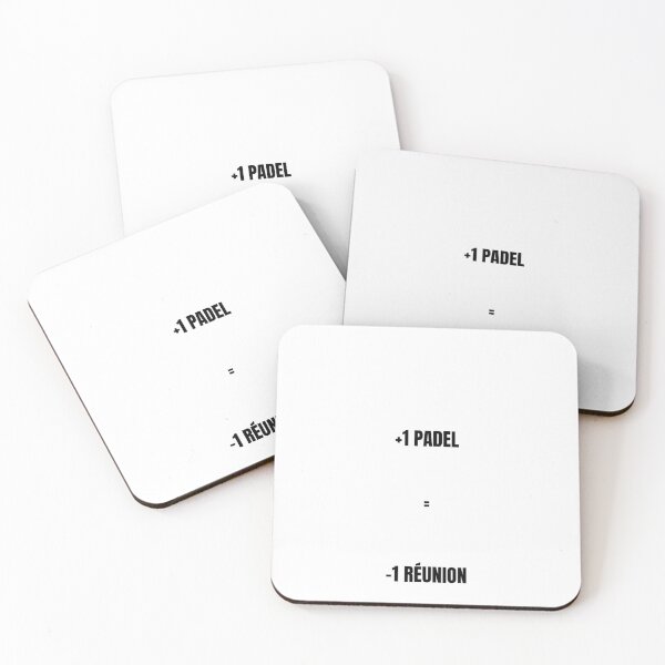 Item preview, More padel, fewer meetings designed and sold by QuatreMurs.