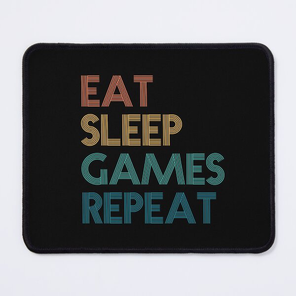 Item preview, Eat Sleep Games Repeat - Gift For Games Fans designed and sold by kindxinn.