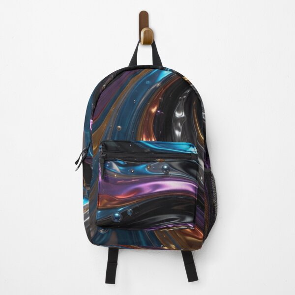Item preview, Iridescent Rainbow Metallic Liquid Swirl designed and sold by Pioneer Spirit Market.