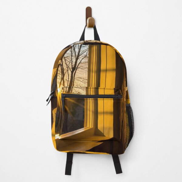 Item preview, Photography - Window on a Winter Landscape, Golden Light and Poetic Atmosphere designed and sold by Reverso-Design.