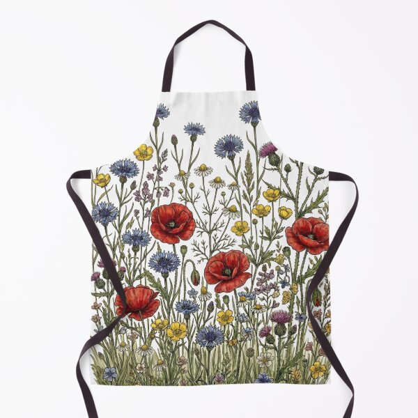 Item preview, Watercolor Wildflowers Meadow Botanical Floral designed and sold by freackly.