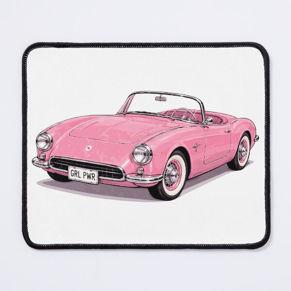 Item preview, Pink Vintage Girl Power Convertible designed and sold by MewMade.