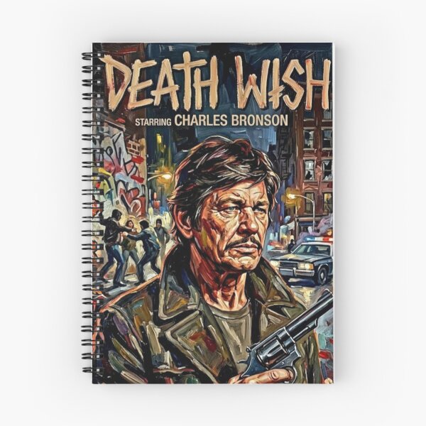 Item preview, The City Is His Battlefield. – Death Wish Fine Art Print designed and sold by Art's Diner.