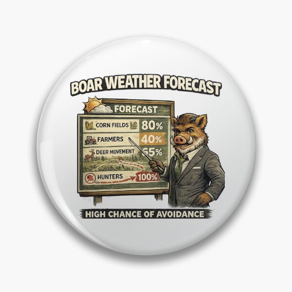 Item preview, Boar Weather Forecast designed and sold by C6S5M.