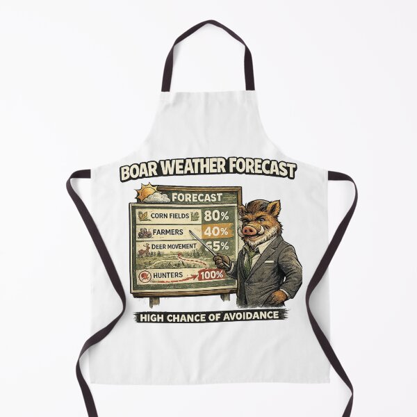 Item preview, Boar Weather Forecast designed and sold by C6S5M.