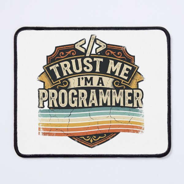 Item preview, Trust Me I'm A Programmer retro designed and sold by CAMEROVE.