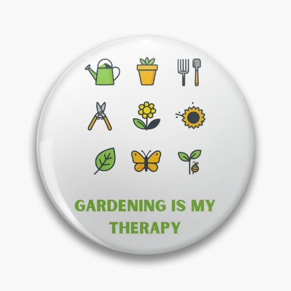 Item preview, Gardening Is My Therapy  Funny Gardening designed and sold by AleksandraJac05.