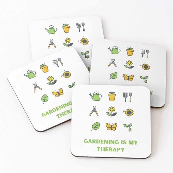 Item preview, Gardening Is My Therapy  Funny Gardening designed and sold by AleksandraJac05.