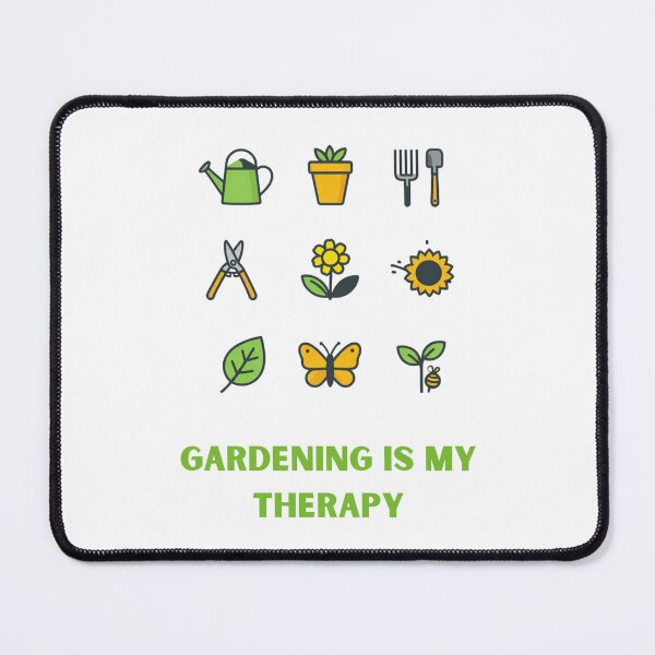 Item preview, Gardening Is My Therapy  Funny Gardening designed and sold by AleksandraJac05.