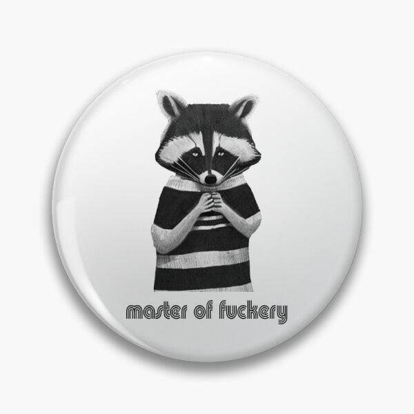Item preview, Raccoon Master Of Fuckery designed and sold by Esskay Designs.