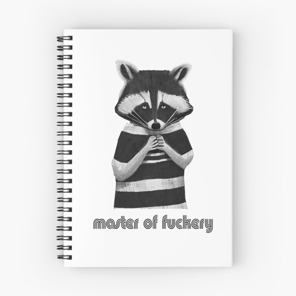 Item preview, Raccoon Master Of Fuckery designed and sold by Esskay Designs.