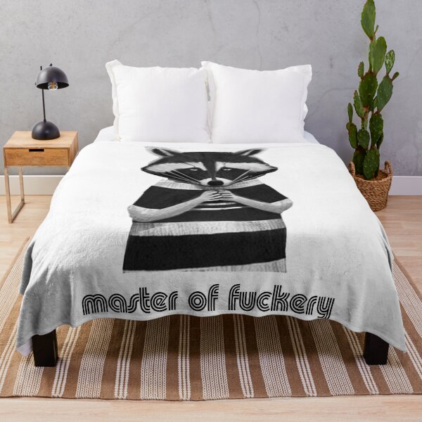 Item preview, Raccoon Master Of Fuckery designed and sold by Esskay Designs.
