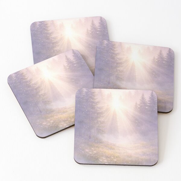 Item preview, Light Through Mist Mental Health Therapy Wall Art designed and sold by ArcanePrintsxo.