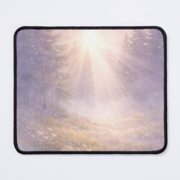 Item preview, Light Through Mist Mental Health Therapy Wall Art designed and sold by ArcanePrintsxo.