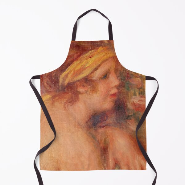 Item preview, Young Woman with Yellow Headband Portrait designed and sold by artofuniverse.