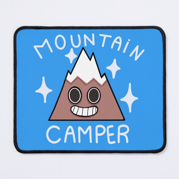 Aperçu de l'œuvre Mountain Camper — Cute Smiling Mountain créée et vendue par GrasswormSprout.